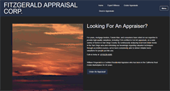 Desktop Screenshot of fitzgeraldappraisal.com